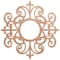 Ekena Millwork Dijon Wood Fretwork Pierced Ceiling Medallion, Cherry, 20"OD x 6 1/2"ID x 3/8"T CMWP20X20X0375DICH - alternate 1